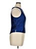Bill Levkoff Blue Sleeveless Blouse Size 16 - photo 4