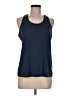 Athletic Works 100% Polyester Blue Active Tank Size L - photo 1