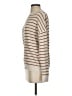 REI Co Op 100% Cotton Stripes Tan Pullover Sweater Size XS - photo 5