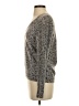 Equipment 100% Cashmere Animal Print Gray Cashmere Pullover Sweater Size XS - photo 5