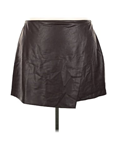 Old Navy Faux Leather Skirt (view 1)