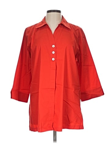 Zac & Rachel 3/4 Sleeve Button-Down Shirt (view 1)