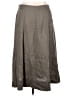Boden Solid Gray Brown Casual Skirt Size 36 waist (estimated) - photo 2