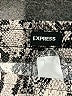 Express 100% Rayon Animal Print Ivory Shorts Size XS - photo 3