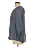 Fred David Gray Long Sleeve Blouse Size L - photo 5
