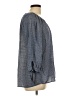 Fred David Gray Long Sleeve Blouse Size L - photo 4