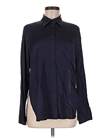 Massimo Dutti Long Sleeve Button-Down Shirt (view 1)