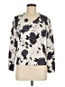 Talbots Outlet Floral Ivory Pullover Sweater Size Med Petite - photo 1