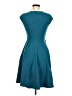 Messic Solid Teal Cocktail Dress Size M - photo 2