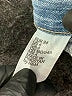 H&M 100% Cotton Blue Denim Shorts Size 4 - photo 4