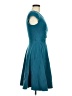 Messic Solid Teal Cocktail Dress Size M - photo 4
