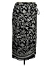 Talbots 100% Silk Paisley Black Silk Skirt Size 14 - photo 1