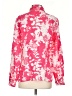 Lands' End Floral Pink Long Sleeve Blouse Size S - photo 2