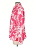Lands' End Floral Pink Long Sleeve Blouse Size S - photo 5