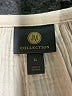 JM Collection 100% Cotton Tan 3/4 Sleeve Blouse Size XL - photo 7