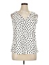 Chico's 100% Cotton Ivory Sleeveless Top Size XL (3) - photo 1