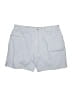 Bill Blass 100% Cotton Solid Blue Shorts Size 16 - photo 1