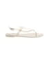 Stuart Weitzman White Sandals Size 9 - photo 1