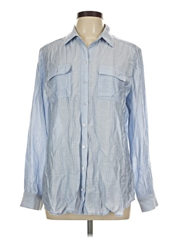 Etcetera Long Sleeve Button-Down Shirt (view 1)