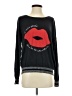 Chaser Black Long Sleeve Top Size S - photo 1