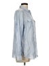 Etcetera Blue Long Sleeve Button-Down Shirt Size 12 - photo 4