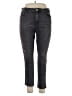 Old Navy Chevron-herringbone Gray Jeans Size 14 - photo 1