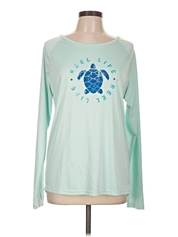 Reel Life Long Sleeve T-Shirt (view 1)