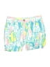 Lilly Pulitzer 100% Cotton Print Blue Shorts Size 00 - photo 1