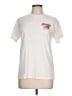 Modern Lux Floral Ivory Short Sleeve T-Shirt Size L - photo 1