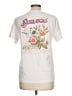 Modern Lux Floral Ivory Short Sleeve T-Shirt Size L - photo 2
