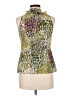 Ann Taylor Green Sleeveless Blouse Size 6 - photo 2
