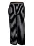Hot Kiss Stripes Black Casual Pants Size 3X - photo 2