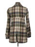 Jack by BB Dakota Plaid Ivory Coat Size S - photo 2