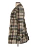 Jack by BB Dakota Plaid Ivory Coat Size S - photo 5