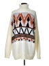 Forever 21 Print White Pullover Sweater Size L - photo 1