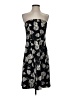 Helen Wang Graphic Black Cocktail Dress Size 0 (estimated) - photo 1