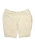 Jag Ivory Khaki Shorts Size 16W - photo 1