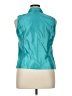 DressBarn 100% Polyester Teal Sleeveless Blouse Size 16 Petite - photo 2