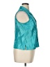 DressBarn 100% Polyester Teal Sleeveless Blouse Size 16 Petite - photo 4