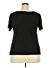 Mossimo 100% Rayon Black Short Sleeve Top Size XXL - photo 2