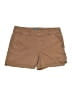 Jag Solid Brown Khaki Shorts Size 10 - photo 1
