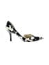 AK Anne Klein Animal Print Ivory Heels Size 8 - photo 1