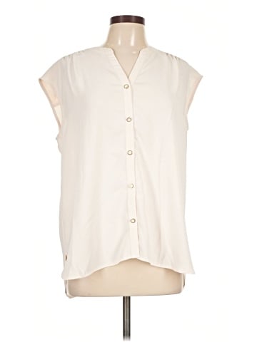 Anne Klein Sleeveless Blouse (view 1)