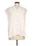 Anne Klein 100% Polyester Ivory Sleeveless Blouse Size L - photo 1