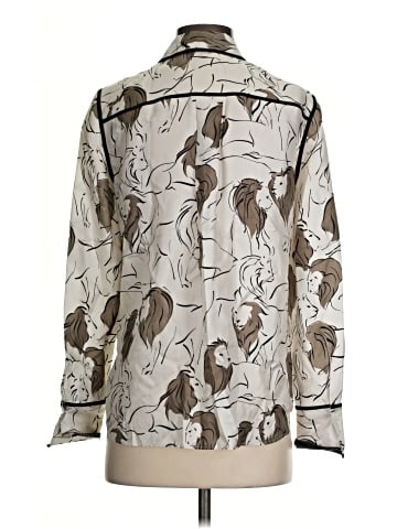 Lafayette 148 New York Long Sleeve Blouse (view 2)