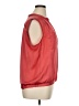 Violet & Claire 100% Polyester Red Sleeveless Blouse Size XL - photo 4