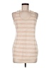 The Limited 100% Polyester Tan Sleeveless Top Size M - photo 1