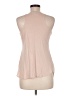 The Limited 100% Polyester Tan Sleeveless Top Size M - photo 2