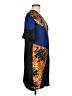 HD in Paris 100% Polyester Graphic Blue Casual Dress Size 6 - photo 4