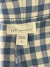 J.Jill Checkered-gingham Blue Linen Pants Size L (tall) - photo 4